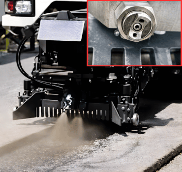 Margastra Pothole Patcher Screen & Joystick