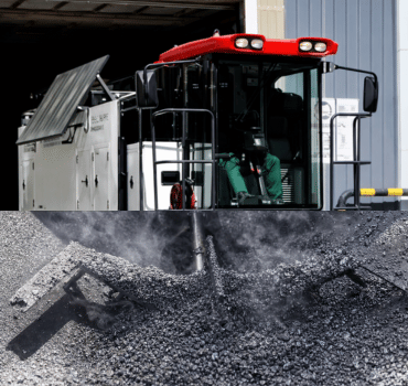 Margastra Pothole Patcher hot asphalt tank capacity